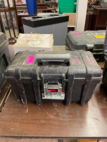 DESCRIPTION: TOOL BOX WITH ASSORTED PLUMBING PARTS AS SHOWN LOCATION: SHOWROOM 2 QTY: 1