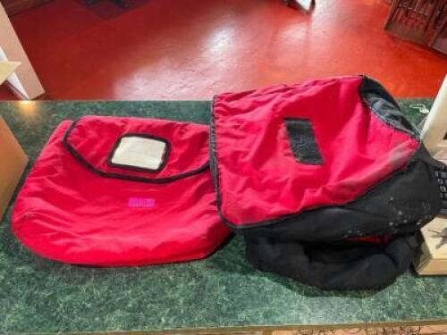 PAIR OF DELIVERY BAGS