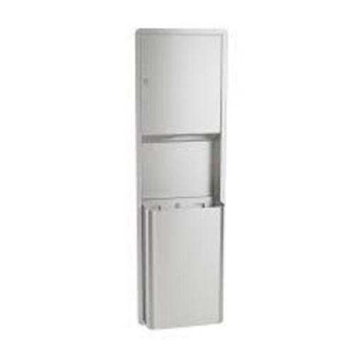 DESCRIPTION: (1) HAND TOWEL AND WASTE UNIT BRAND/MODEL: BRADLEY #234-000000 INFORMATION: STAINLESS STEEL RETAIL$: $370.50 EA SIZE: 12 GALLON QTY: 1