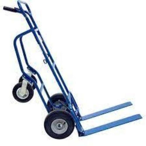 DESCRIPTION: (1) HVAC HAND TRUCK BRAND/MODEL: VALLEY CRAFT #F80233U5 INFORMATION: BLUE RETAIL$: $893.00 EA SIZE: 600 LB CAPACITY QTY: 1
