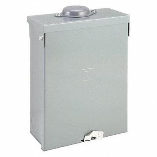 DESCRIPTION: (1) CIRCUIT BREAKER LOAD CENTER BRAND/MODEL: SQUARE D #1D520 INFORMATION: GRAY RETAIL$: $113.62 EA SIZE: WATERPROOF QTY: 1