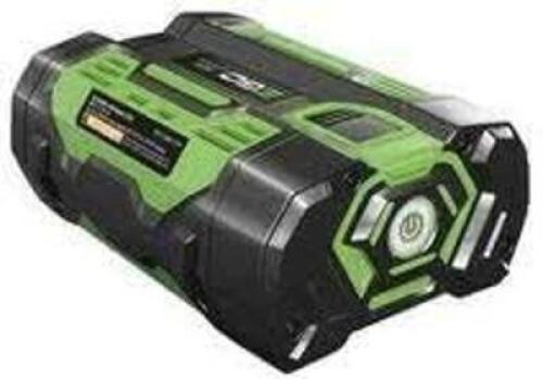DESCRIPTION: (1) LITHIUM BATTERY ADAPTER BRAND/MODEL: EGO #54YP37 INFORMATION: GREEN RETAIL$: $106.76 EA SIZE: 56V QTY: 1