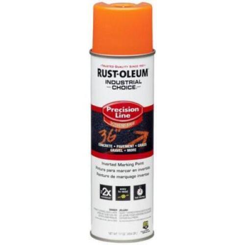 DESCRIPTION (6) INDUSTRIAL CHOICE PRECISION LINE MARKING PAINT BRAND/MODEL RUST-OLEUM 203027 ADDITIONAL INFORMATION RETAILS FOR $5.00 EA SIZE 17 OZ TH