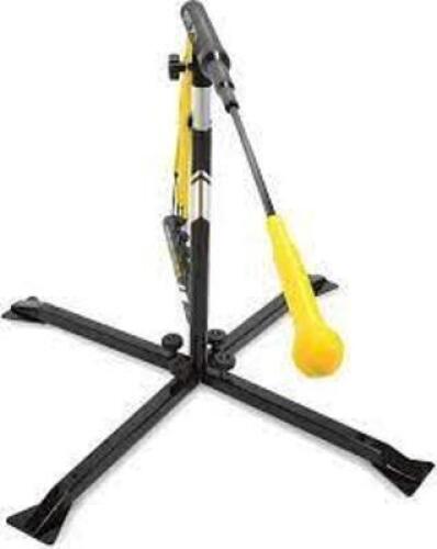 DESCRIPTION: (1) HIGH-REP SOLO SWING TRAINING MACHINE BRAND/MODEL: SKLZ HURRICANE CATEGORY 4 INFORMATION: BLACK RETAIL$: $199.99 EA QTY: 1
