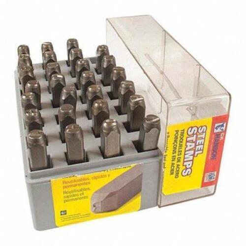 DESCRIPTION: (1) LETTER SET BRAND/MODEL: C.H. HANSON #3XFJ3 INFORMATION: STEEL RETAIL$: $106.85 EA QTY: 1