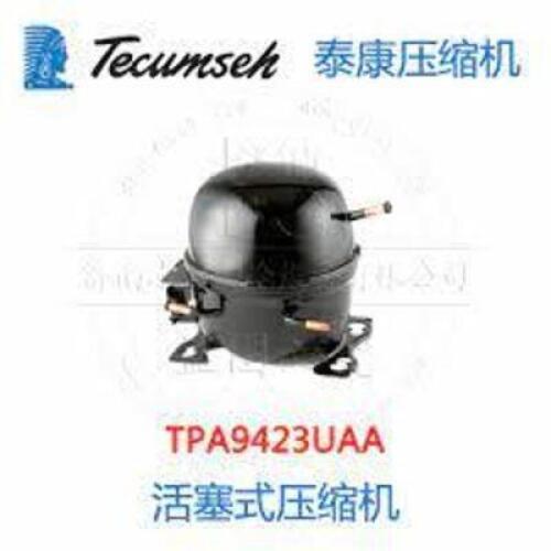 DESCRIPTION: (1) COMPRESSOR BRAND/MODEL: TECUMSEH #TPA9423UAA INFORMATION: BLACK RETAIL$: $374.99 EA SIZE: 115V QTY: 1
