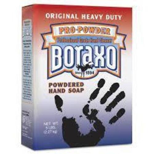 DESCRIPTION (2) PRO-POWDER PROFESSIONAL GRADE POWDERED HAND SOAP BRAND/MODEL BORAXO #558252990 ADDITIONAL INFORMATION RETAILS FOR $16.80 EA SIZE 5 LB