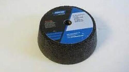 DESCRIPTION: (10) CUTTER GRINDING WHEELS BRAND/MODEL: NORTON #66243545451 RETAIL$: $12.05 A DISC SIZE: 6" / 4-3/4 X 2" X 5/8-11 QTY: 10