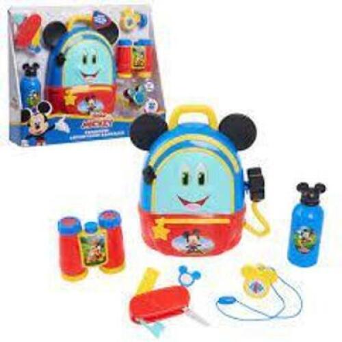 DESCRIPTION: (1) MICKEY FUNHOUSE ADVENTURE BACKPACK BRAND/MODEL: DISNEY JUINOR RETAIL$: $25.00 EA QTY: 1