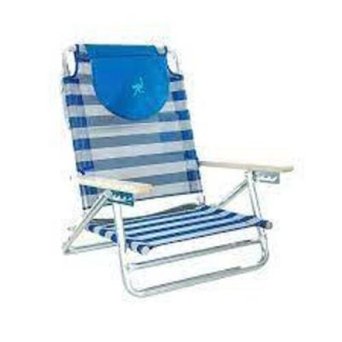 DESCRIPTION: (1) ADULT BEACH OUTDOOR LOUNGING CHAIR BRAND/MODEL: OSTRICH #SBSC-1016S INFORMATION: BLUE RETAIL$: $50.00 EA QTY: 1