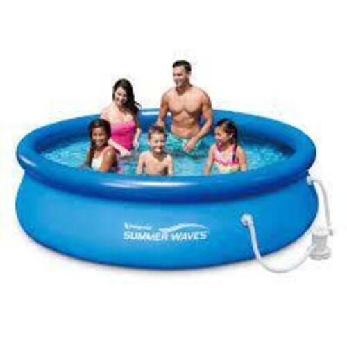 DESCRIPTION: (1) QUICK SET POOL BRAND/MODEL: SUMMER WAVES RETAIL$: $130.00 EA SIZE: 10 FT QTY: 1