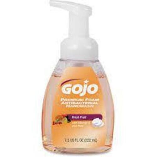 DESCRIPTION (6) ANTIBACTERIAL FOAMING HAND SOAP BRAND/MODEL GOJO #2145958 ADDITIONAL INFORMATION RETAILS FOR $40.00 TOTAL SIZE 7.5 OZ THIS LOT IS SOLD