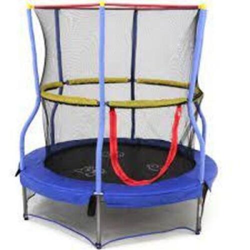 DESCRIPTION: (1) MINI TRAMPOLINE BRAND/MODEL: SKYWALKER #SWTC040.2 INFORMATION: BLUE RETAIL$: $100.00 EA SIZE: 40" QTY: 1