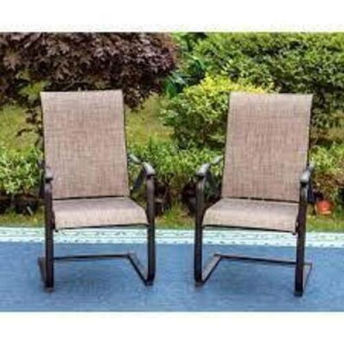 DESCRIPTION: (2) METAL PATIO OUTDOOR CHAIR BRAND/MODEL: PHIVILLA RETAIL$: $235.41 EA QTY: 2