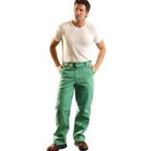 DESCRIPTION: (10) PAIRS OF WELDING PANTS BRAND/MODEL: REVCO INFORMATION: GREEN RETAIL$: $21.00 EA SIZE: SIZE 48 QTY: 10