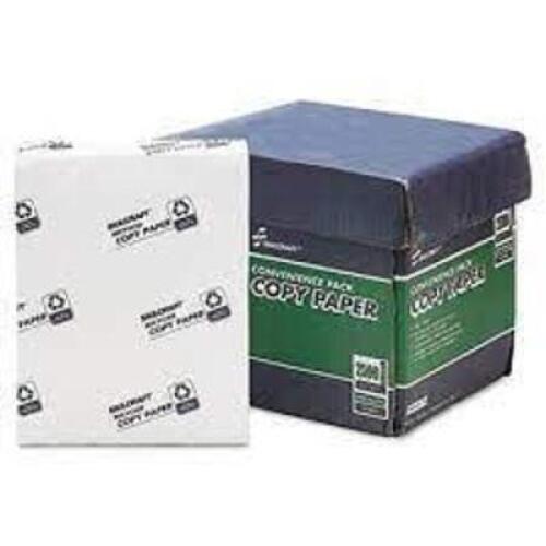 DESCRIPTION: (1) CASE OF (250) PAGES OF COPY PAPER BRAND/MODEL: SKILCRAFT INFORMATION: WHITE RETAIL$: $80.00 EA QTY: 1