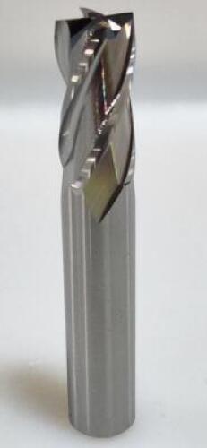 DESCRIPTION: (2) SOLID CARBIDE SQ END MILL BRAND/MODEL: HERTEL 88246152 RETAIL$: $46.78 EA SIZE: 1/2",1"LOC QTY: 2