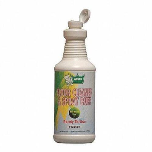 DESCRIPTION (6) FLOOR CLEANER AND SPRAY BUFF BRAND/MODEL WERTH SANITARY SUPPLY #35YL29 ADDITIONAL INFORMATION RETAILS FOR $12.00 EA SIZE 1 QT THIS LOT
