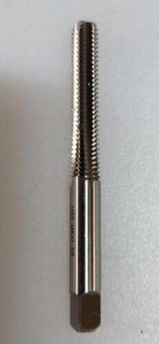 DESCRIPTION: (2) METRIC COARSE HSS STRAIGHT FLUTE HAND TAP BRAND/MODEL: HERTEL 02383420 RETAIL$: 8.64 SIZE: M6x1.00 QTY: 2