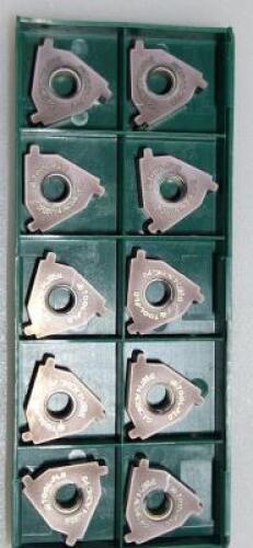 DESCRIPTION: (60) L54 4P LAAY FLAT GROOVING INSERTS BRAND/MODEL: TOOL FLO TF29345AC54C RETAIL$: $ 17.89 PER INSERT QTY: 60