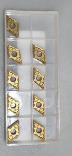 DESCRIPTION: (49) DNMG432 STYLE TURNING INSERTS BRAND/MODEL: TUNGALOY DNMG150408-TM RETAIL$: $16.18 PER INSERT QTY: 49