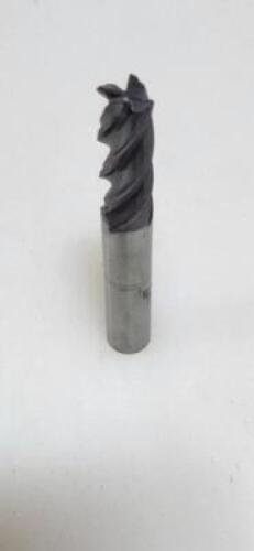 DESCRIPTION: (1) SOLID CARBIDE CHAMFER END MILL BRAND/MODEL: ACCUPRO 04490538 RETAIL$: 58.57 SIZE: 5/16" 0.01" RAD QTY: 1