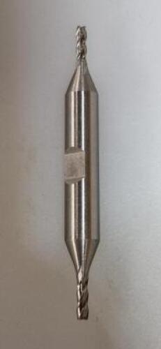 DESCRIPTION: (1) HSS DOUBLE END SQ END MIL BRAND/MODEL: VC 0170586 RETAIL$: 26.71 SIZE: 1/8" 3/8" LOC QTY: 1