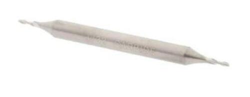DESCRIPTION: (1) SOLID CARBIDE DOUBLE END SQ END MILL BRAND/MODEL: HERTEL SCM76031L RETAIL$: 22.5 SIZE: 1/32" 1/16" LOC 1/8" SD QTY: 1