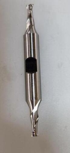 DESCRIPTION: (1) HSCo8 DOUBLE END SQ END MILL BRAND/MODEL: HERTEL 87150702 RETAIL$: 30.48 SIZE: 3/16, 7/16" LOC 3/8" SD QTY: 1
