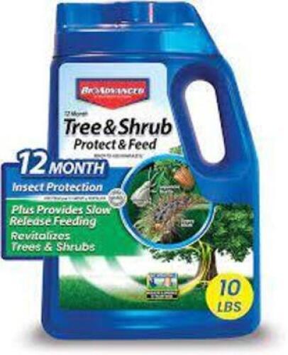 DESCRIPTION: (1) TREE AND SHRUB PROTECT AND FEED BRAND/MODEL: BIOADVANCED RETAIL$: $54.37 EA SIZE: 4 LB QTY: 1