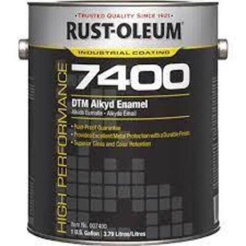 DESCRIPTION: (2) RUST PREVENTATIVE MAINTENANCE PAINT BRAND/MODEL: RUST-OLEUM 7400 INFORMATION: SAFETY YELLOW RETAIL$: $125.90 EA SIZE: 1 GALLON QTY: 2