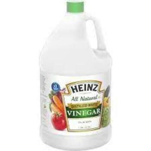 DESCRIPTION: (1) ALL NATURAL WHITE VINEGAR BRAND/MODEL: HEINZ RETAIL$: $7.00 EA SIZE: 1 GALLON QTY: 1