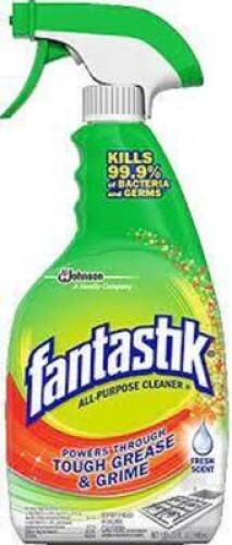 DESCRIPTION: (4) MULTI-PURPOSE CLEANER WITH BLEACH BRAND/MODEL: FANTASTIK RETAIL$: $6.25 EA SIZE: 32 OZ QTY: 4