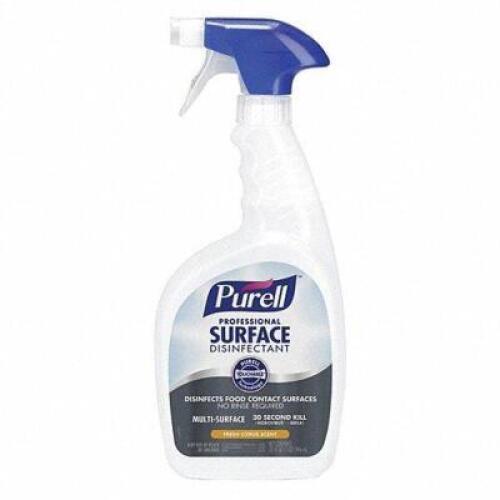 DESCRIPTION: (4) SURFACE DISINFECTANT BRAND/MODEL: PRUELL #49Z655 RETAIL$: $10.0 EA SIZE: 32 OZ QTY: 4
