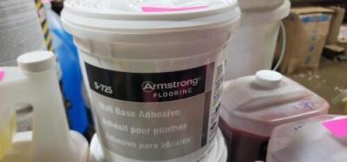 DESCRIPTION: (2) WALL BASED ADHESIVE BRAND/MODEL: ARMSTRONG #S-725 RETAIL$: $75.00 EA SIZE: 1 GALLON QTY: 2