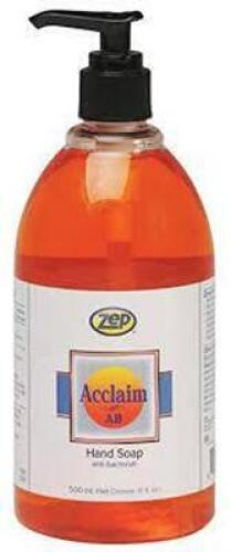 DESCRIPTION: (6) HAND SOAP CONTAINERS BRAND/MODEL: ZEP ACCLAIM RETAIL$: $50.00 TOTAL QTY: 6