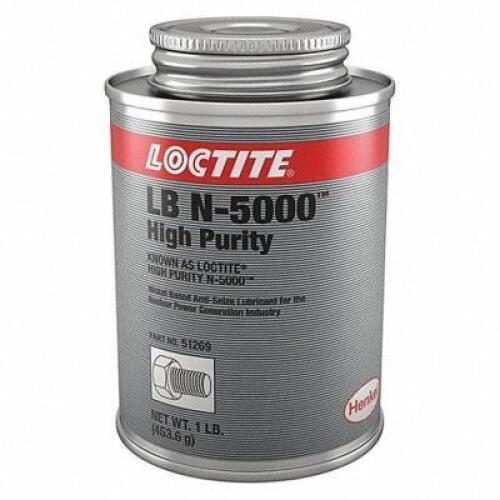 DESCRIPTION: (6) NUCLEAR GRADE ANTI-SEIZE BRAND/MODEL: LOCTITE #45MY54 RETAIL$: $135.91 EA SIZE: 1 LB QTY: 6