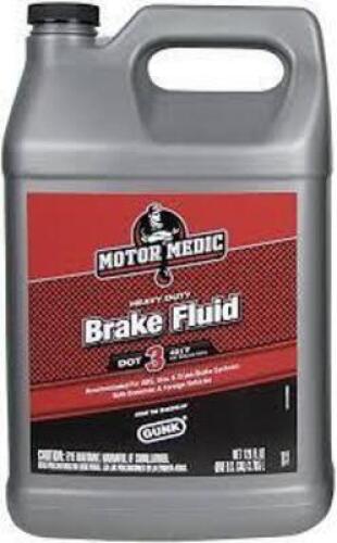 DESCRIPTION: (2) BRAKE FLUID BRAND/MODEL: MOTOR MEDIC #54YF94 INFORMATION: DOT 3 RETAIL$: $54.06 EA SIZE: 1 GALLON QTY: 2