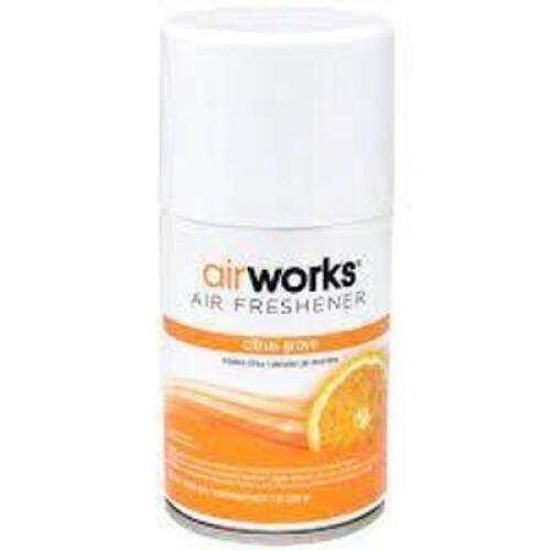 DESCRIPTION: (1) CASE OF (12) METERED AEROSOL BRAND/MODEL: AIRWORKS #07931 INFORMATION: CITRUS GROVE RETAIL$: $100.00 EA SIZE: 7 OZ QTY: 1