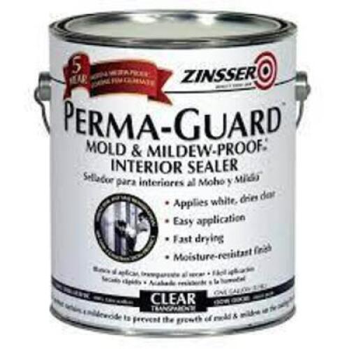 DESCRIPTION: (1) MOLD AND MILDEW PROOF INTERIOR SEALER BRAND/MODEL: PERMA-GUARD INFORMATION: CLEAR RETAIL$: $70.00 EA SIZE: 1 GALLON QTY: 1