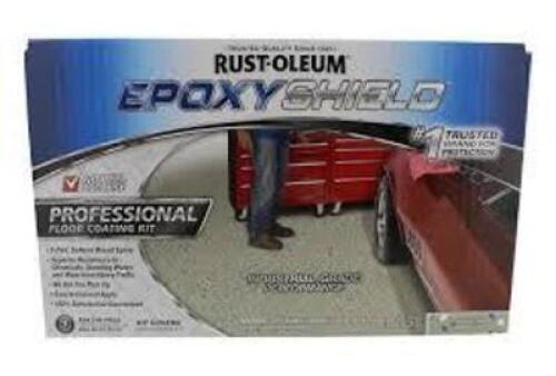 DESCRIPTION: (1) FLOOR COATING KIT BRAND/MODEL: RUST-OLEUM #1TBG4 RETAIL$: 289.45 SIZE: 2GAL QTY: 1