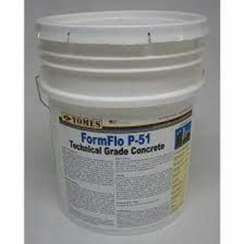 DESCRIPTION: (1) HIGH PERFORMNACE POURABLE CONCRETE BRAND/MODEL: FORMFLO #15F510 RETAIL$: $38.75 EA SIZE: 65 LB QTY: 1