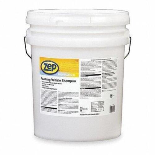 DESCRIPTION: (1) FOAMING CEHICLE SHAMPOO BRAND/MODEL: ZEP PROFESSIONAL #3AAJ6 RETAIL$: $74.69 EA SIZE: 5 GALLON QTY: 1