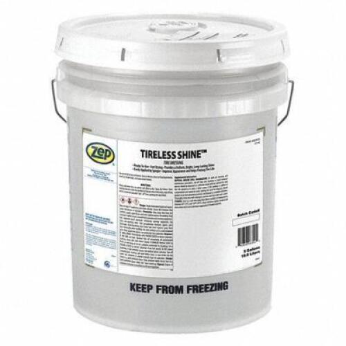 DESCRIPTION: (1) TIRE DRESSING BRAND/MODEL: ZEP #453D56 RETAIL$: $295.00 EA SIZE: 5 GALLLON QTY: 1