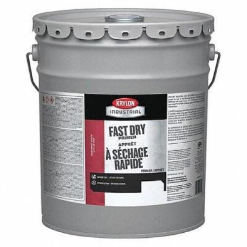 DESCRIPTION: (1) PRIMER WITH 630 TO 360 SQ FT COVERAGE BRAND/MODEL: KRYLON #38EM66 RETAIL$: 216.22 SIZE: 5 GALLON QTY: 1