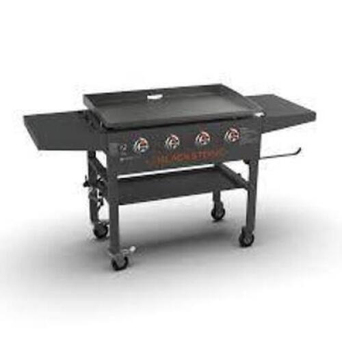 DESCRIPTION: (1) HARD TOP GRIDDLE BRAND/MODEL: BLACKSTONE RETAIL$: $350.00 EA SIZE: 36" QTY: 1