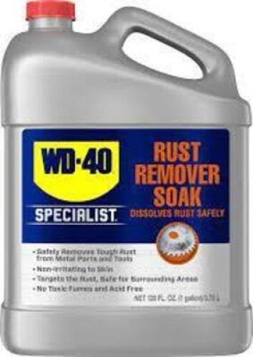 DESCRIPTION (2) PENETRATING LUBRICANT BRAND/MODEL WD-40 SPECIALIST #19L524 ADDITIONAL INFORMATION RETAILS FOR $36.62 SIZE 128 OZ THIS LOT IS SOLD BY T
