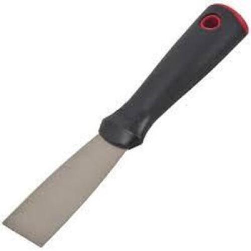 DESCRIPTION: (9) PUTTY KNIVES BRAND/MODEL: HYDE #38HR91 INFORMATION: BLACK HANDLE RETAIL$: $5.00 PER KNIFE SIZE: 1-1/2" 38MM QTY: 9