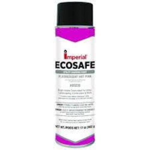 DESCRIPTION (6) UTILITY MARKING PAINT BRAND/MODEL IMPERIAL ECOSAFE #85230 ADDITIONAL INFORMATION FLUORESCENT HOT PINK RETAILS FOR $8.75 EA SIZE 17 OZ