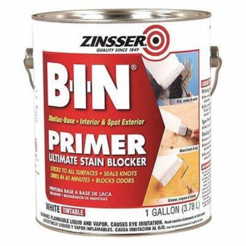DESCRIPTION (2) INTERIOR AND SPOT EXTERIOR PRIMER SEALER BRAND/MODEL ZINSSER #4HFC3 ADDITIONAL INFORMATION RETAILS FOR $65.55 EA SIZE 1 GALLON THIS LO